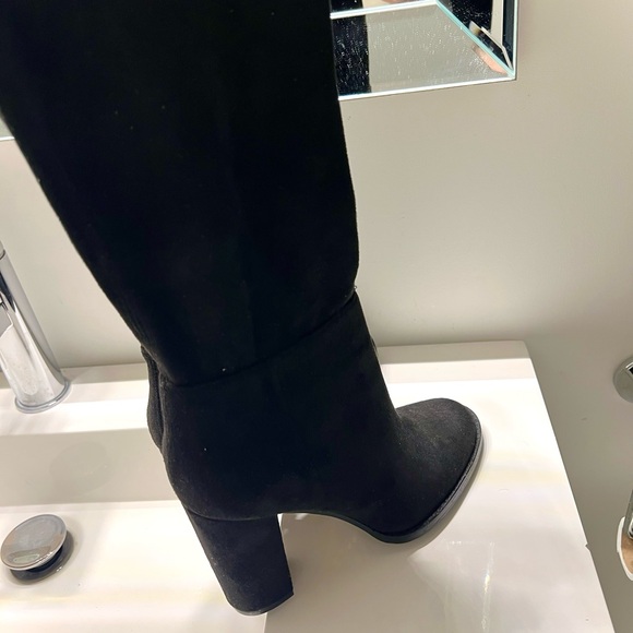 🆕Vince Camuto Black Over-the-Knee faux suede Women's Boots - Picture 3 of 8